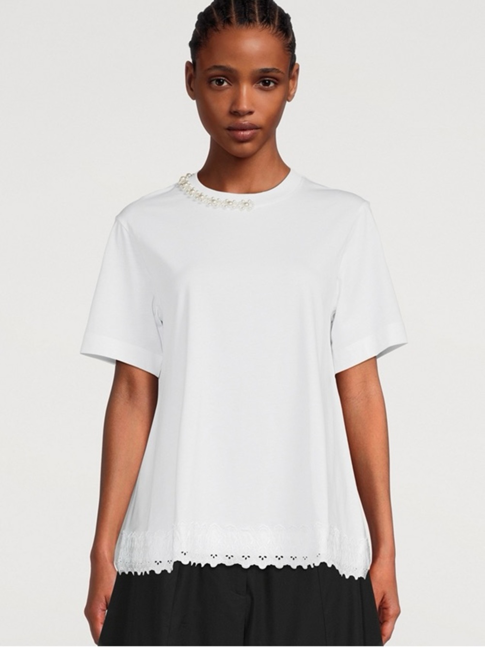 Simone Rocha Bateau Oversized Tee